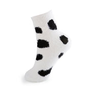 Cosy Cuddle Socks, Cow Print