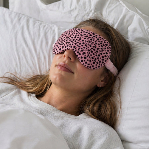 Soothing Lavender Set  - Pink Dalmatian Print