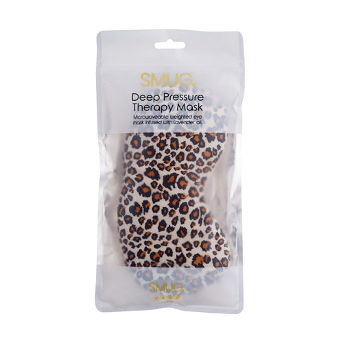 Lavender Deep Pressure Therapy Mask - Leopard Print