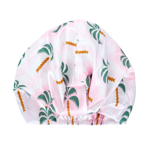 Satin Sleep Turban, Palm Dream