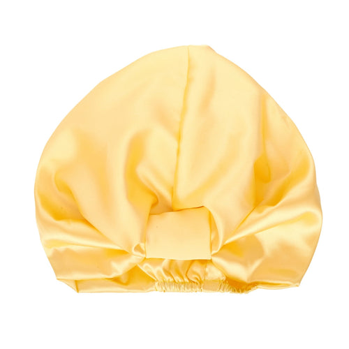 Satin Sleep Turban, Vanilla