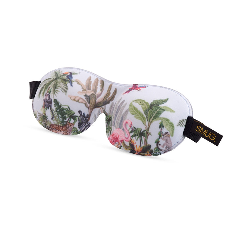 Contoured 3D Blackout Sleep Mask - Jungle Print