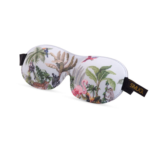Contoured 3D Blackout Sleep Mask - Jungle Print