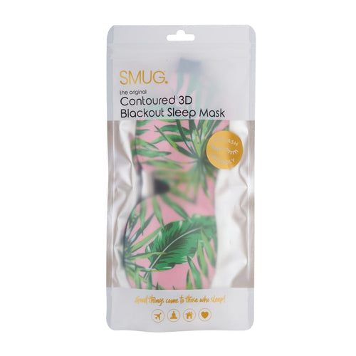 Contoured Sleep Mask & Accessories Bag Set - Various Prints