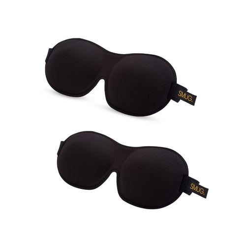 Contoured Sleep Mask Twin Pack Sets - Various Designs