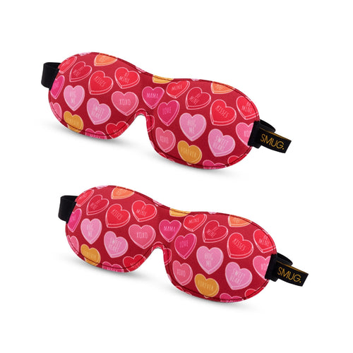 Contoured Sleep Mask Twin Pack Sets - Various Designs