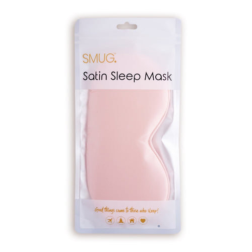 Satin Pillowcases & Sleep Masks Set - Pink
