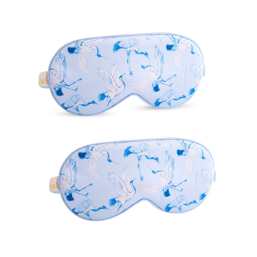 Satin Sleep Mask Twin Pack Sets - Various Designs