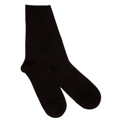 Jet Black Bamboo Socks