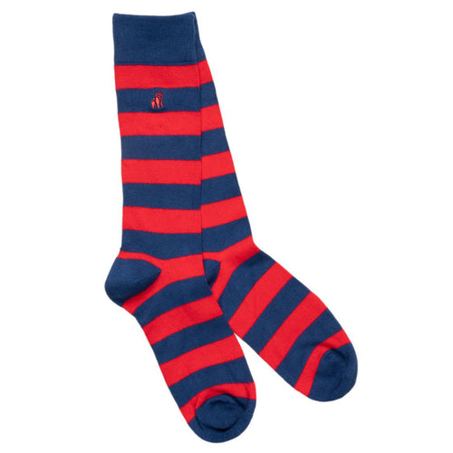 Love Heart Sock Box - 3 Pairs of Bamboo Socks (His)