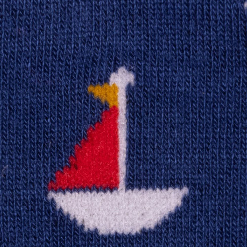Sailing Boat Bamboo Socks