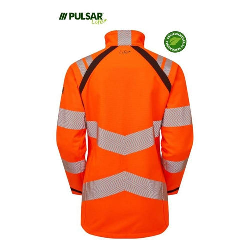 PULSAR® LIFE LFE916 GRS Hi-Vis Softshell Jacket Orange