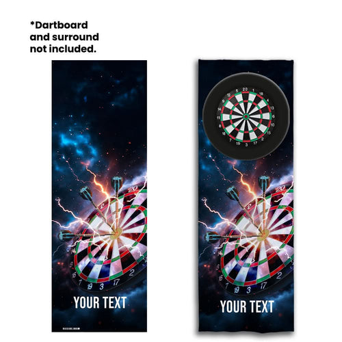 Cosmic Darts - Personalised Darts Wall Banner - Two Sizes [COLLECTIVE]