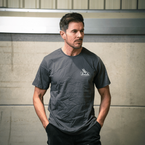 Grey Wings Tee
