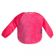 2 PACK - Mum 2 Mum Long Sleeved Wonder Bibs LARGE 18m - 3 years - Purple & Cerise