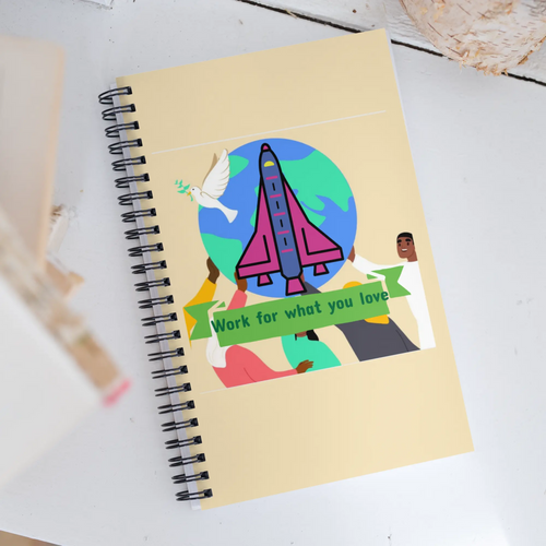 First Home Spiral notebook