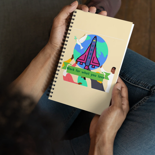 First Home Spiral notebook