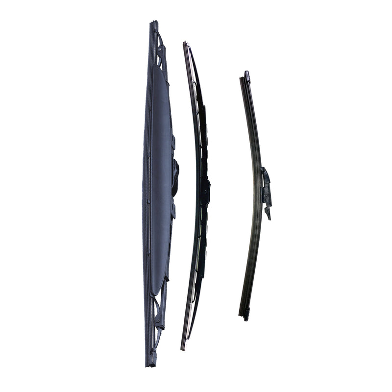 PORSCHE PANAMERA Hatchback Sep 2009 to Jul 2013 Wiper Blade Set - Easy Fit Video Tutorial