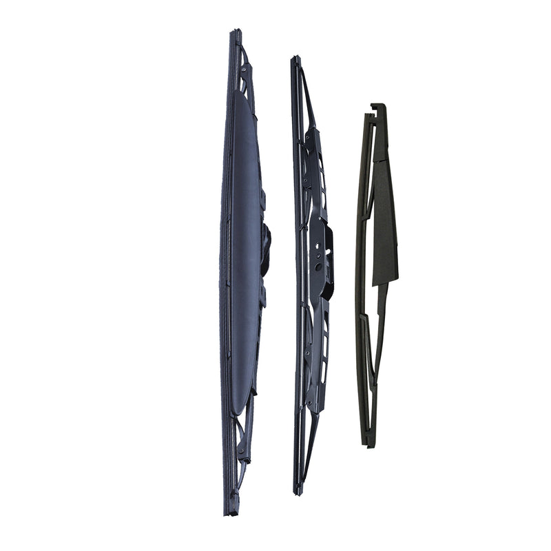 VW FOX Hatchback Apr 2005 to Jul 2012 Wiper Blade Set - Easy Fit Video Tutorial