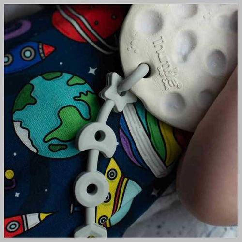 Squiggle Strap® Antimicrobial LFGB Silicone Toy Straps (2pcs)