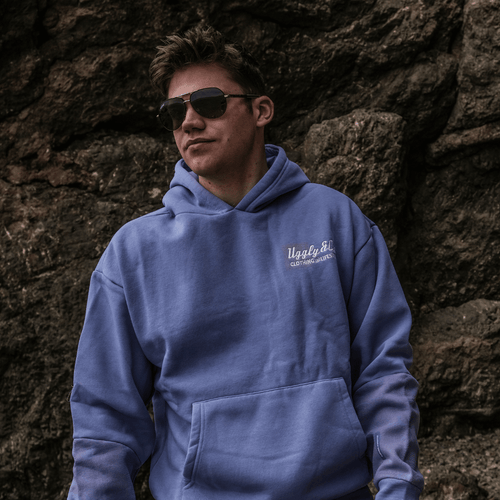 Purple Surf Diamond Hoodie