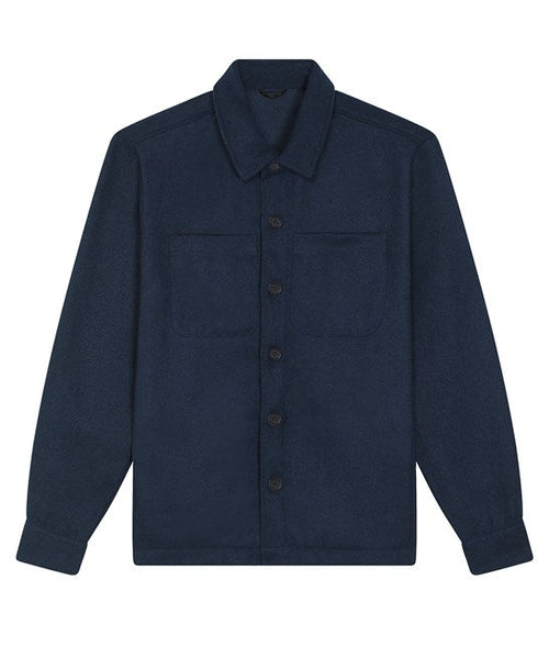 Recycled Overshirt Jacket: Unisex