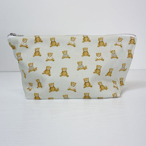 Nappy Wallet - Teddy Bear Print
