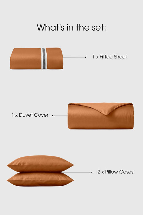 Sateen Essentials Bedding Set