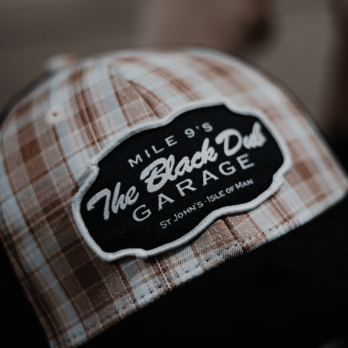 Tartan Garage Trucker Hat