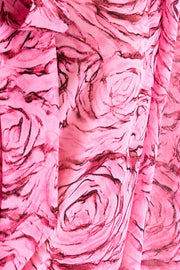Boo Rosechild Tie Neck Blouse – Pink