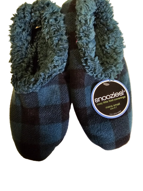 snooze's     tartan plaid green small   mens