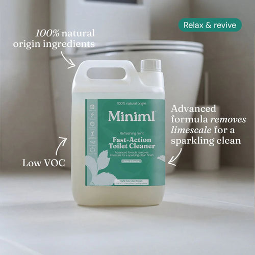 Toilet Cleaner Refreshing Mint 5L Bulk Refill Eco-Friendly Gel