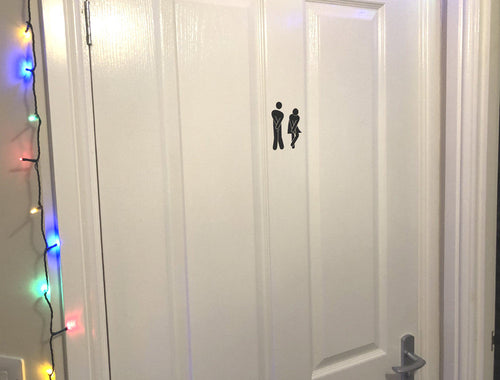 Toilet Sticker | Funny Bathroom Sign