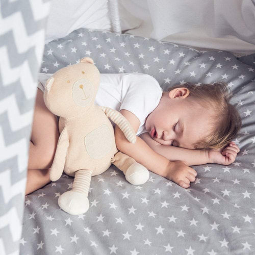Travel Cot Fitted Sheet 100% Cotton 95x65cm