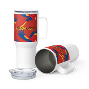 First Home Travel mug with a handle