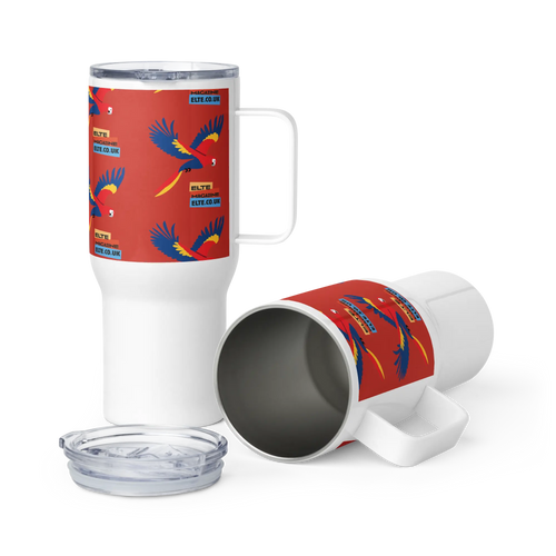 First Home Travel mug with a handle