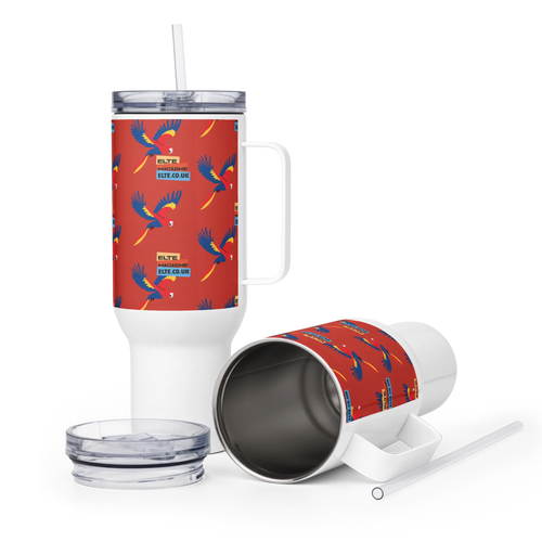 First Home Travel mug with a handle