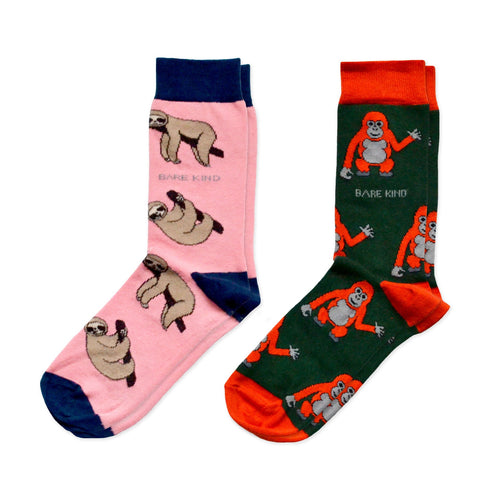 Tree Top Bundle of 2 Bamboo Sock Set