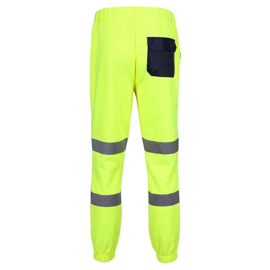 Regatta TRJ503 Pro His-Vis Work Joggers Yellow/Navy 2XL