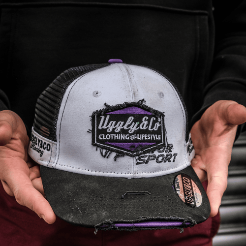 Purple Diamond Trucker Hat x JDM Racing