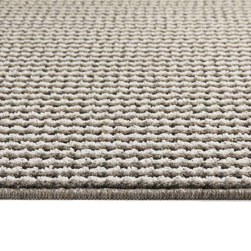 Twist Stripe Washable Mat or Runner Beige