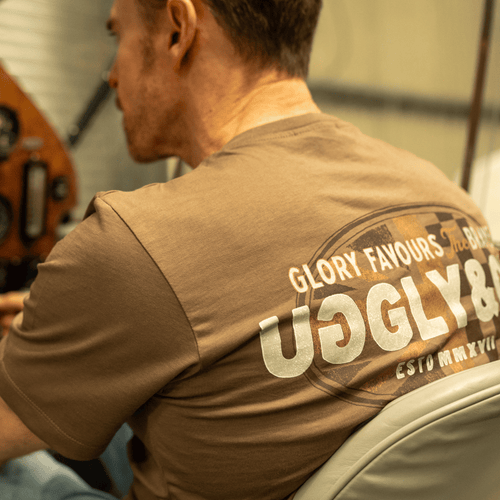 Brown Union Jack Tee