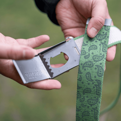 Green Canvas Utility Belt