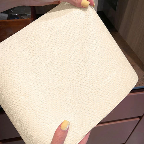Unbleached Bamboo Kitchen Roll Single Roll – 120 Sheets