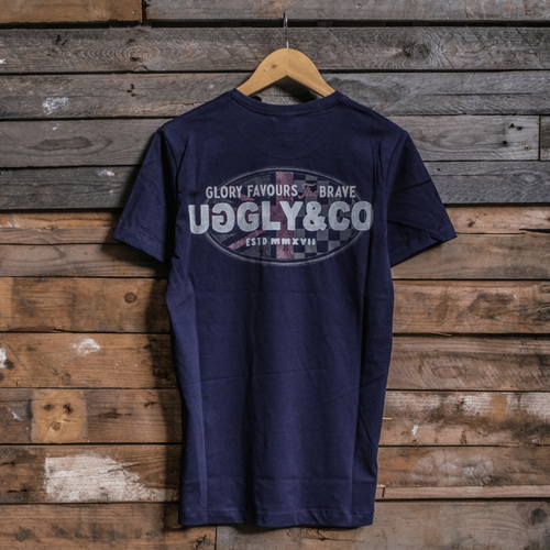 Navy Union Jack Tee