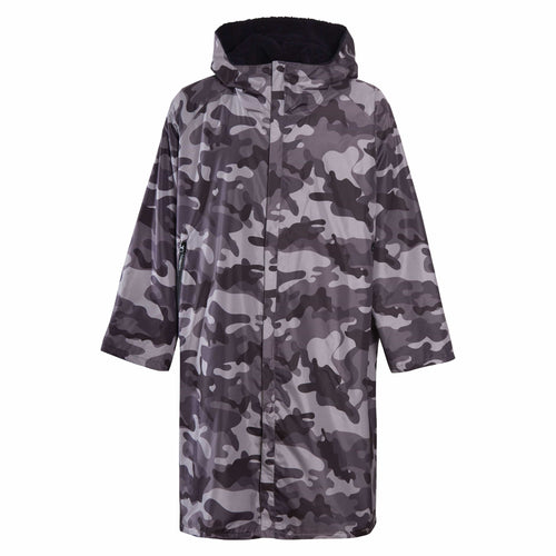 Heatwave Thermalwear Unisex Waterproof Windproof Changing Robe Hooded Outdoor Coat