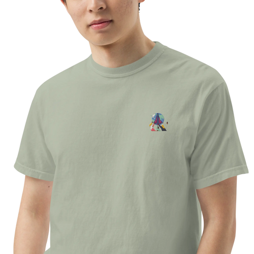 First Home Unisex garment-dyed heavyweight t-shirt