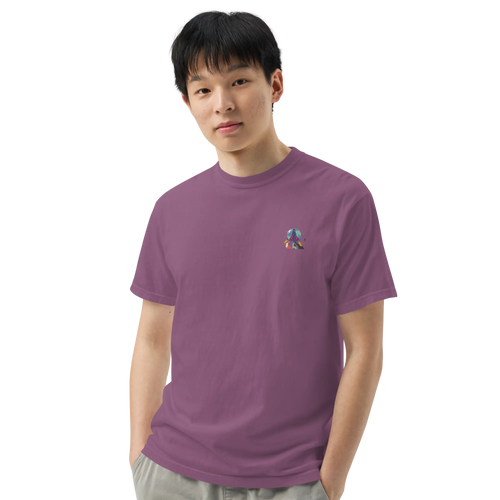 First Home Unisex garment-dyed heavyweight t-shirt