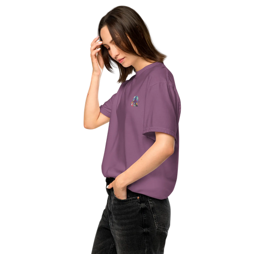 First Home Unisex garment-dyed heavyweight t-shirt