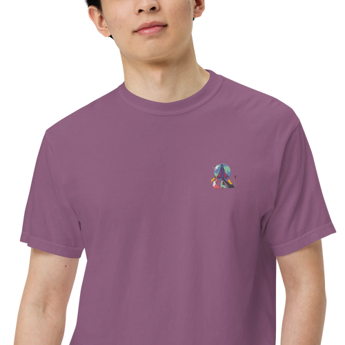 First Home Unisex garment-dyed heavyweight t-shirt